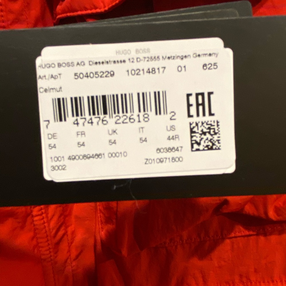 Men’s Hugo Boss Celmut water repellent Jacket - Picture 4 of 8